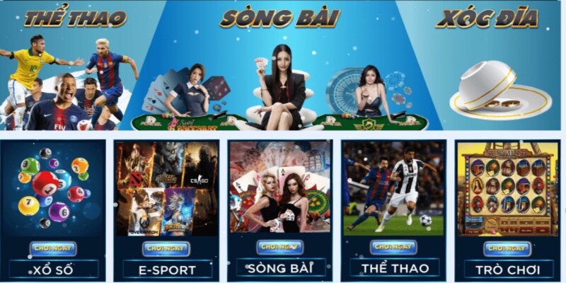 Các sản phẩm game đa dạng và hot nhất tại sảnh SHBET