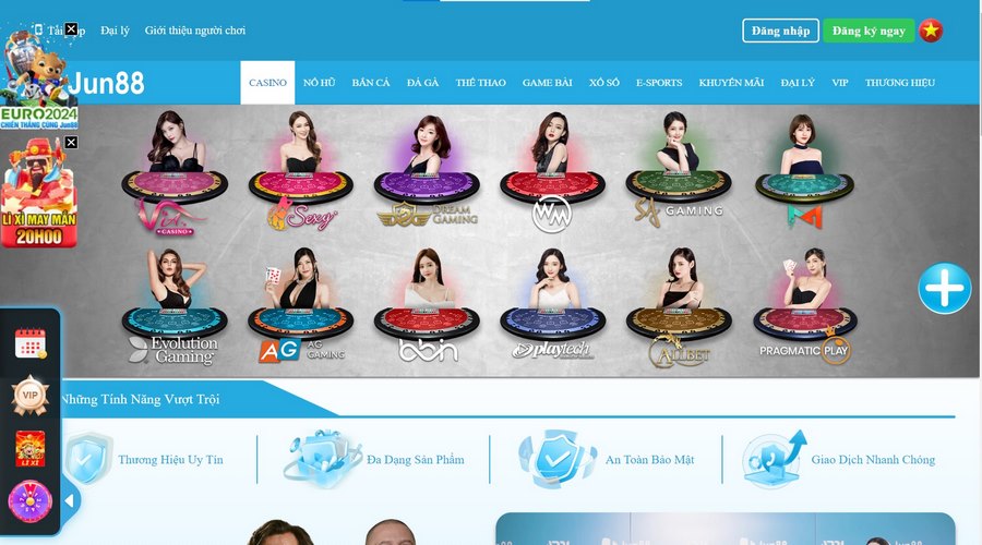 Sảnh cược live casino