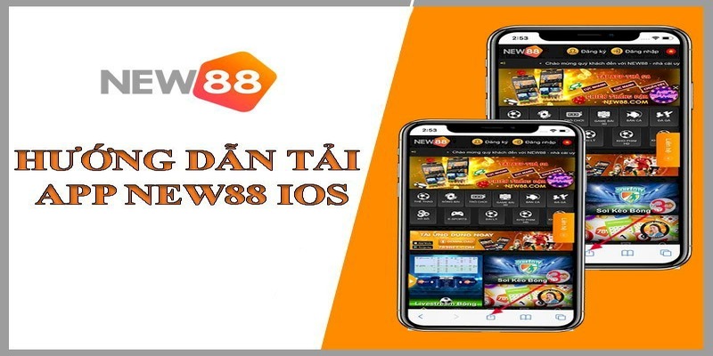 Các thao tác tải app New88 trên thiết bị của IOS cực kỳ đơn giản